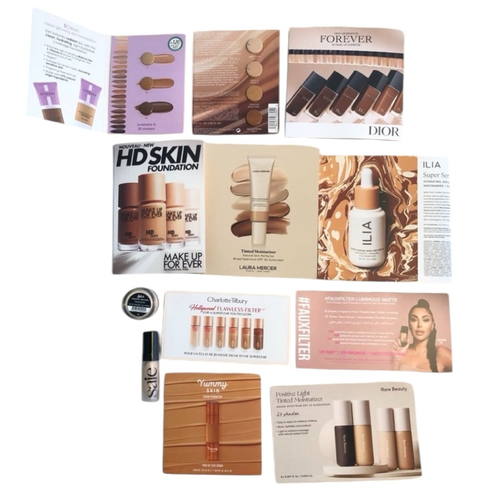 SEPHORA Foundation Sample Set Bundle#2